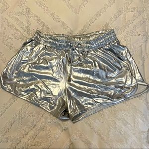 Silver shorts